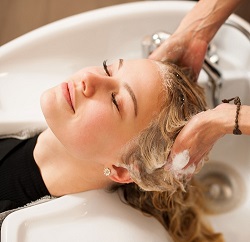 Wash and Blow Dry Hair