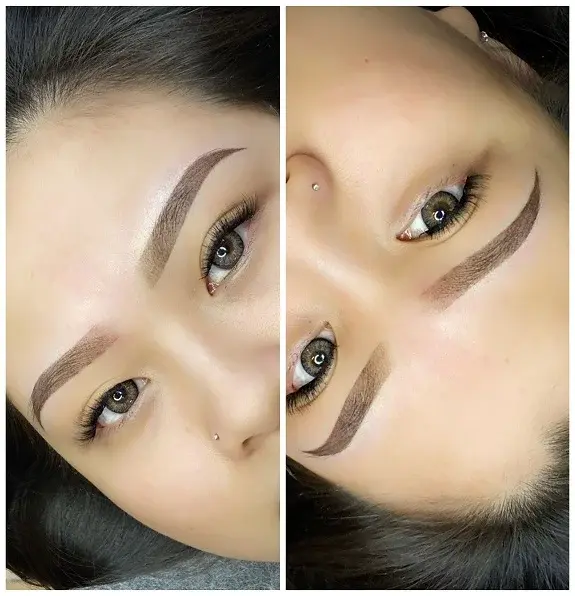 Results of Professional Eyebrows Microblading